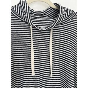 striped mock turtle drawstring,‎ LG Nautical Preppy Boating